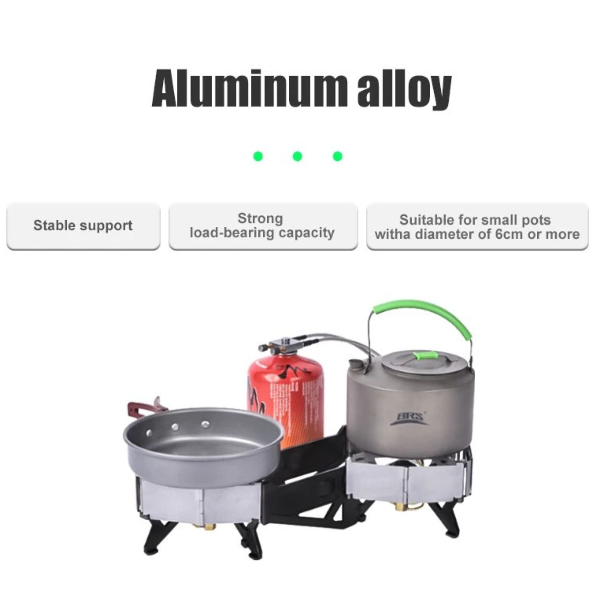 BRS-32 Lightning Double Head Camping Stove