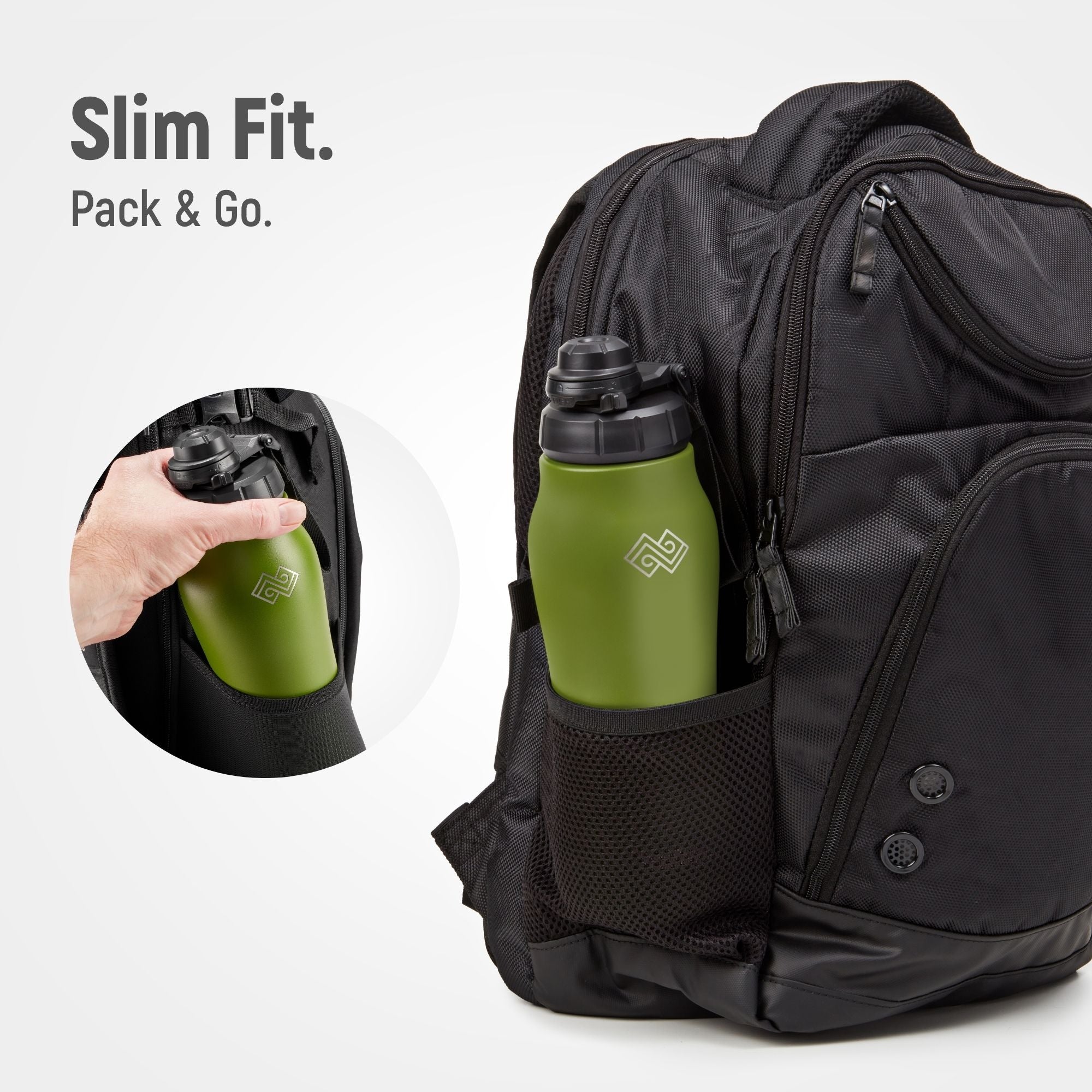 TrailWynd Adventure Bottle 24oz - Green