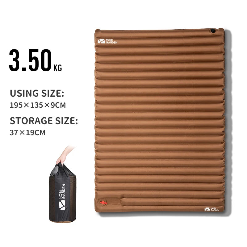 MOBI GARDEN Air Comfort Camping Mat - Double