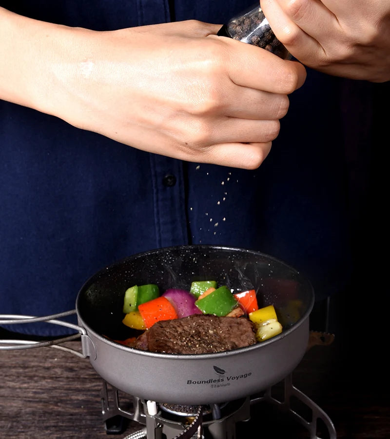Boundless Voyage™ Titanium Non-Stick Camping Pan