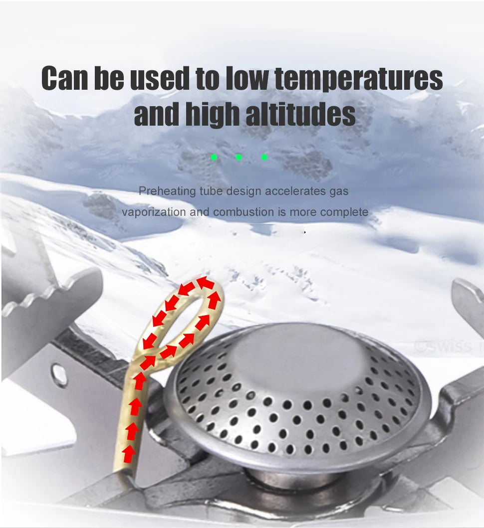 BRS-32 Lightning Double Head Camping Stove