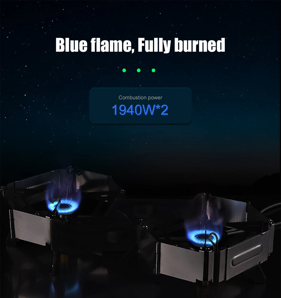 BRS-32 Lightning Double Head Camping Stove