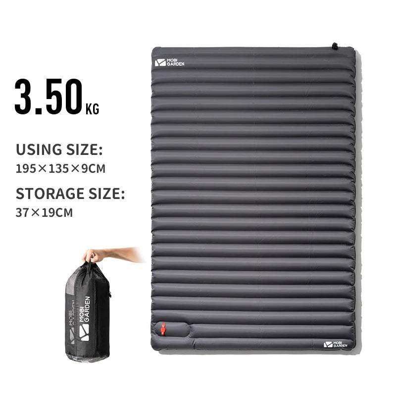 MOBI GARDEN Air Comfort Camping Mat - Double