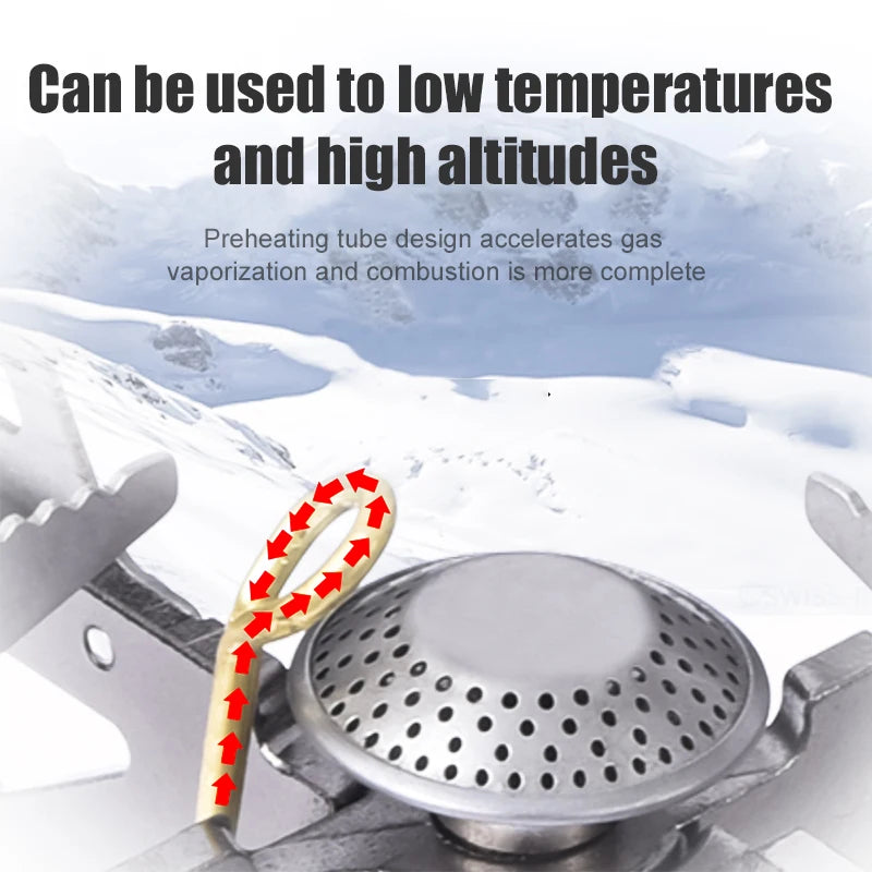 BRS-32 Lightning Double Head Camping Stove