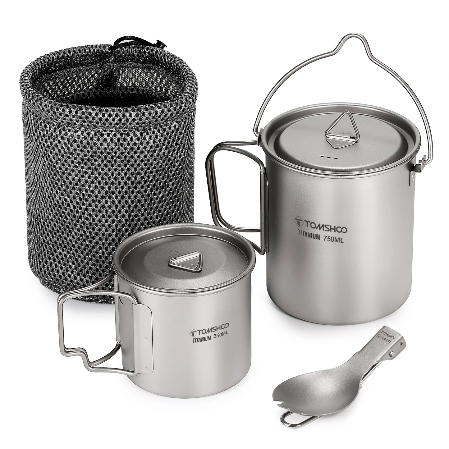 Tomshoo AdventureCook Titanium Cookware Set