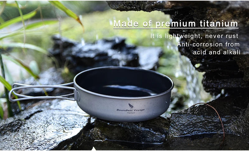 Boundless Voyage™ Titanium Non-Stick Camping Pan